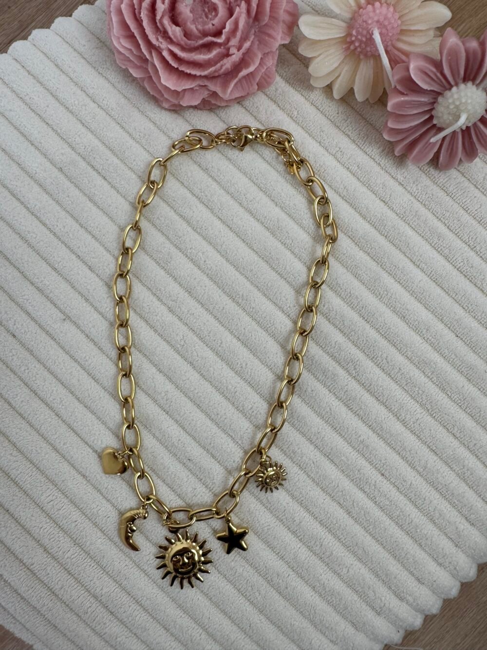 Collier charm soleil – Image 2