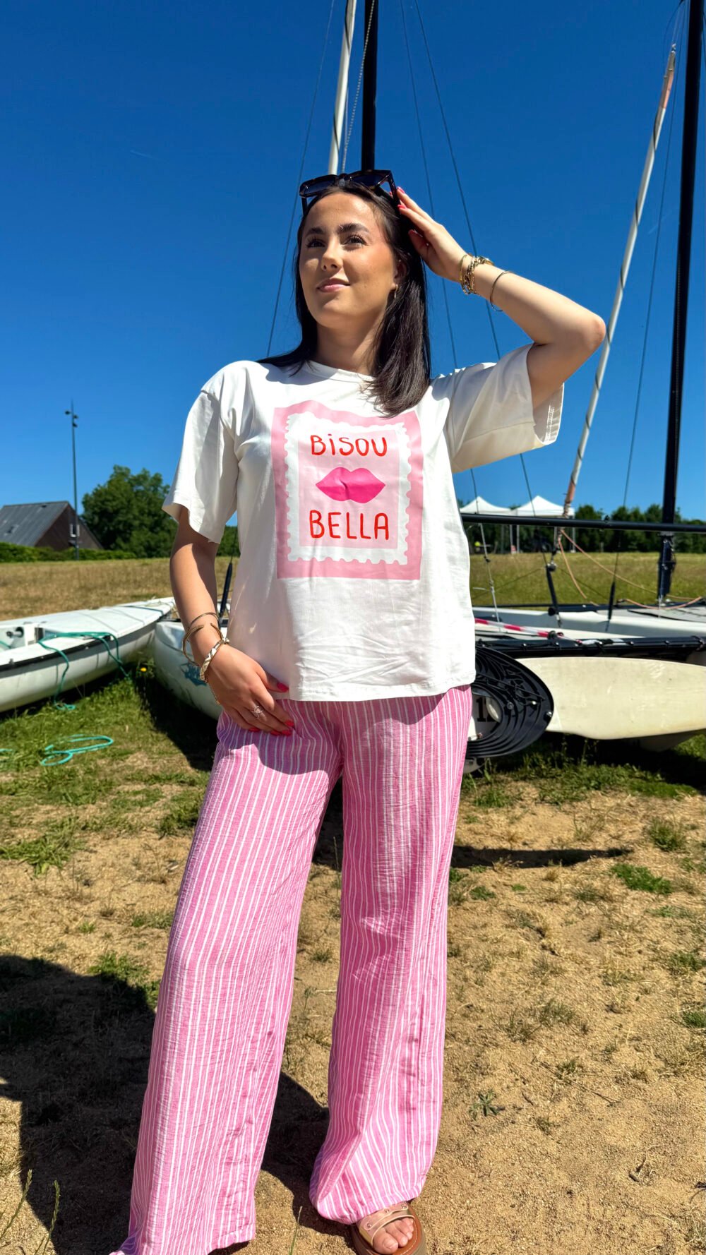 T-shirt "Bisou Bella"