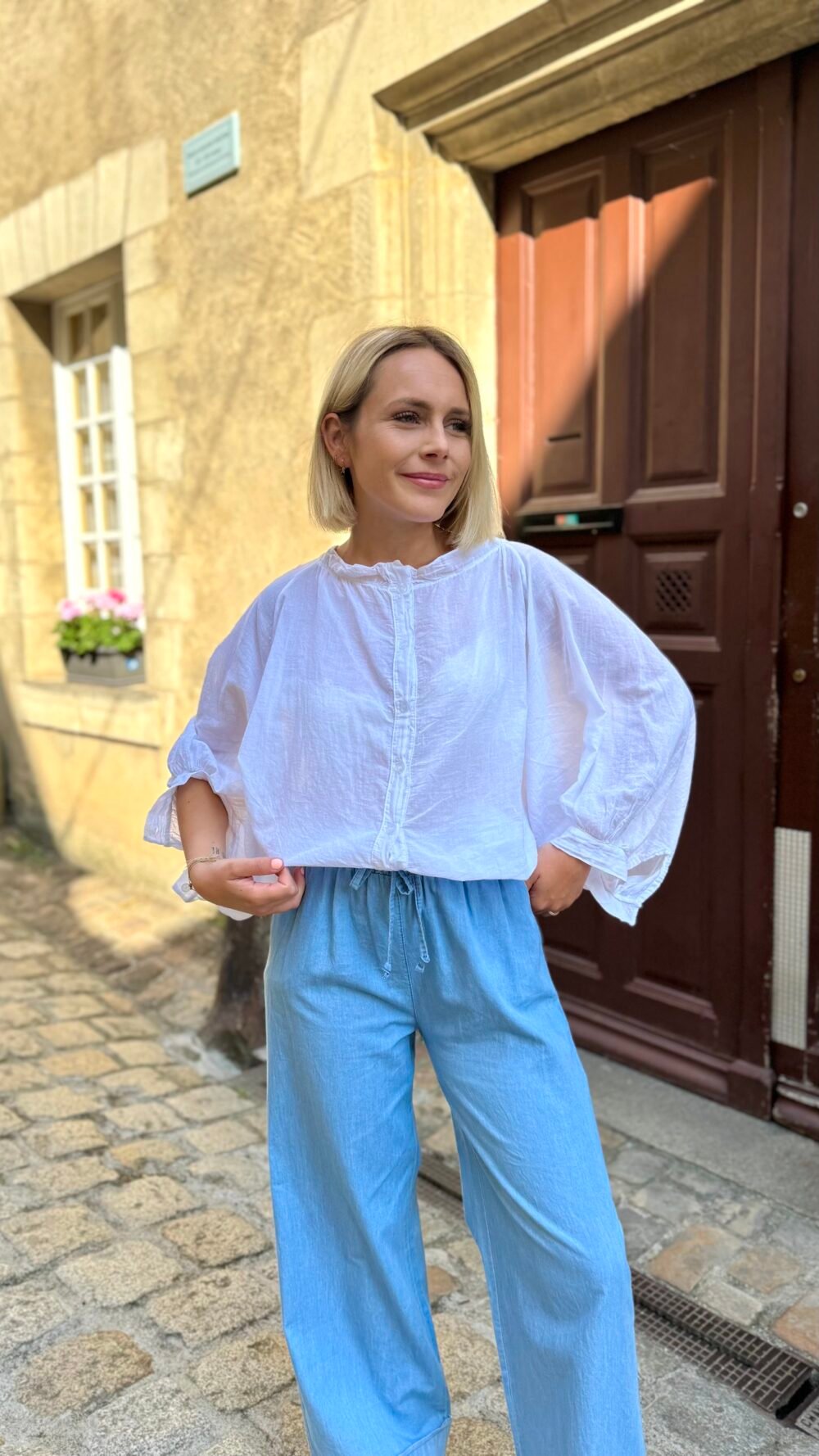 Chemisier blanc