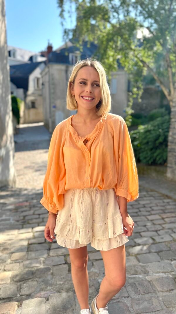 Chemisier corail