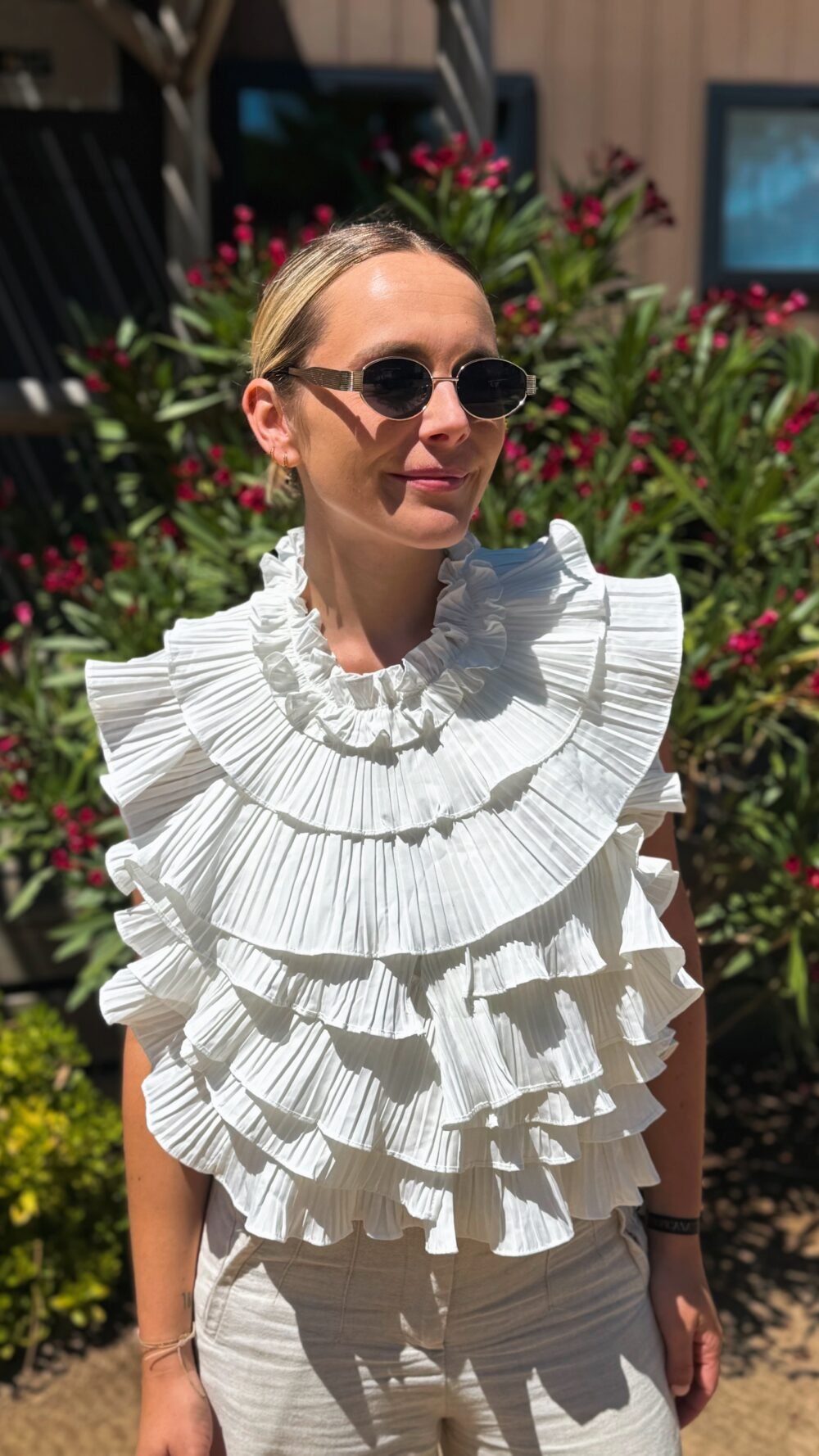 Top blanc dos nu – Image 2