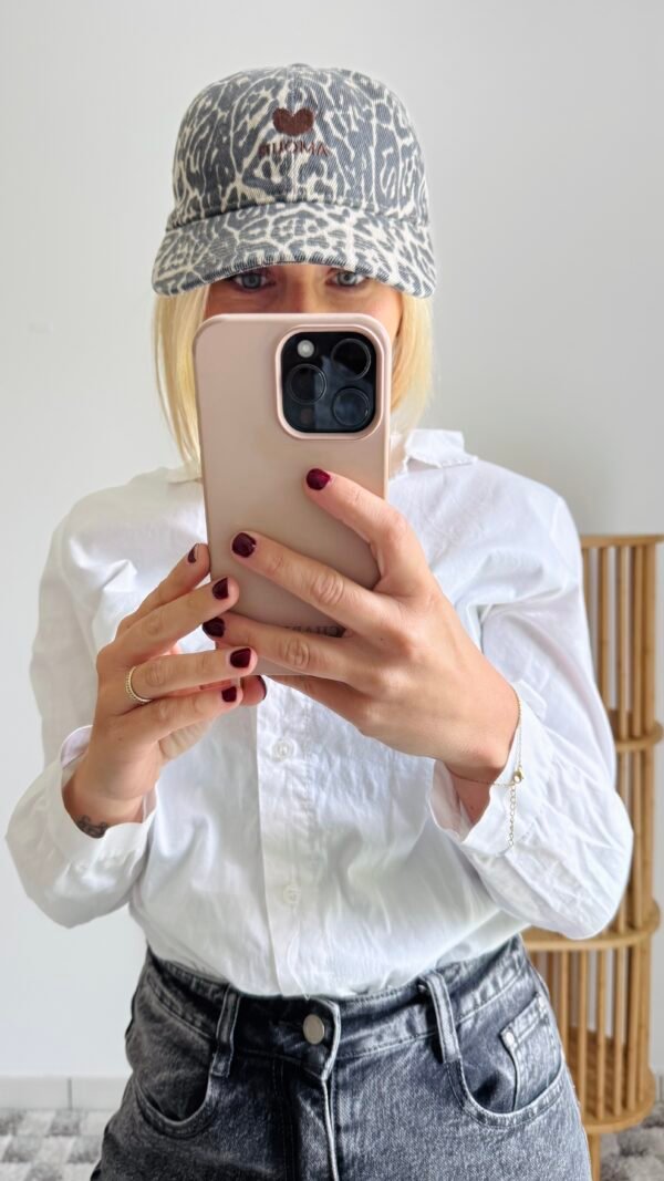Casquette léopard amour