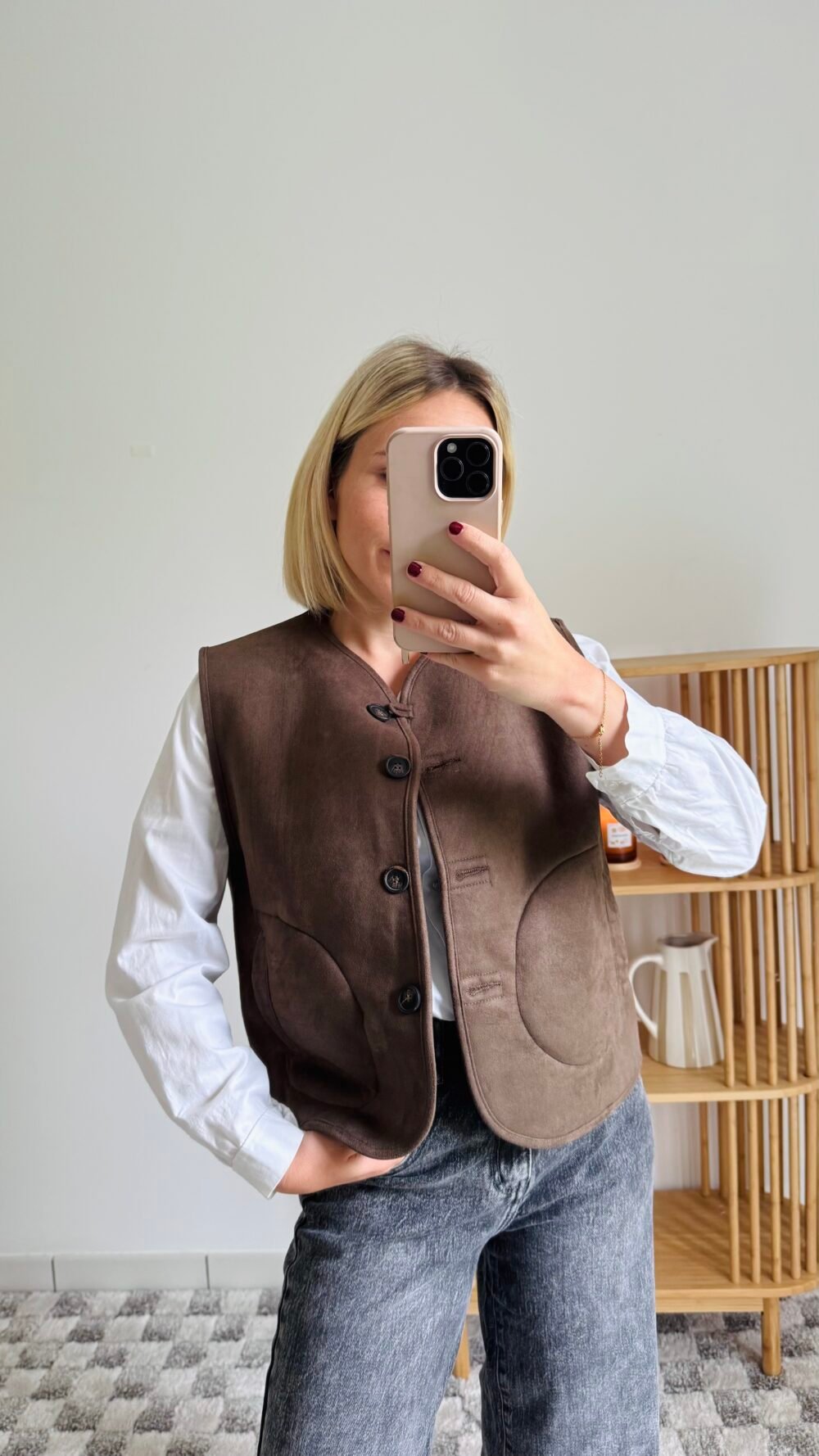Veste sans manche réversible – Image 2