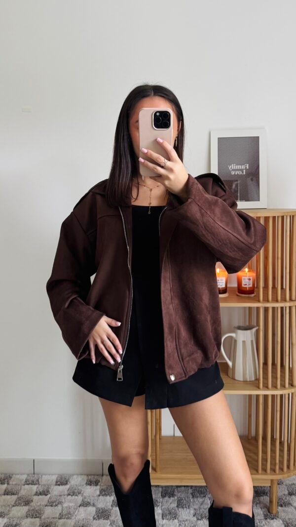 Veste chocolat