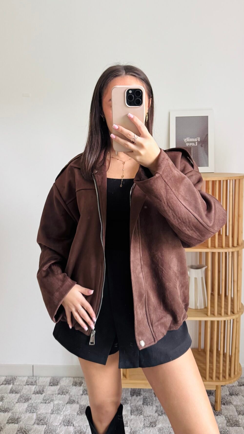 Veste chocolat – Image 2