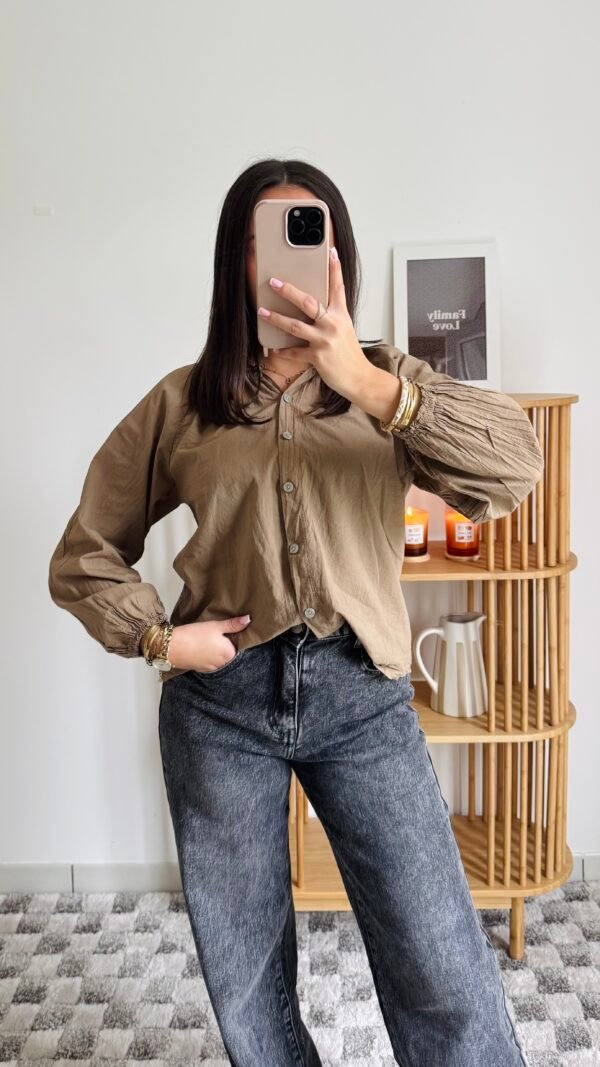 Chemise camel