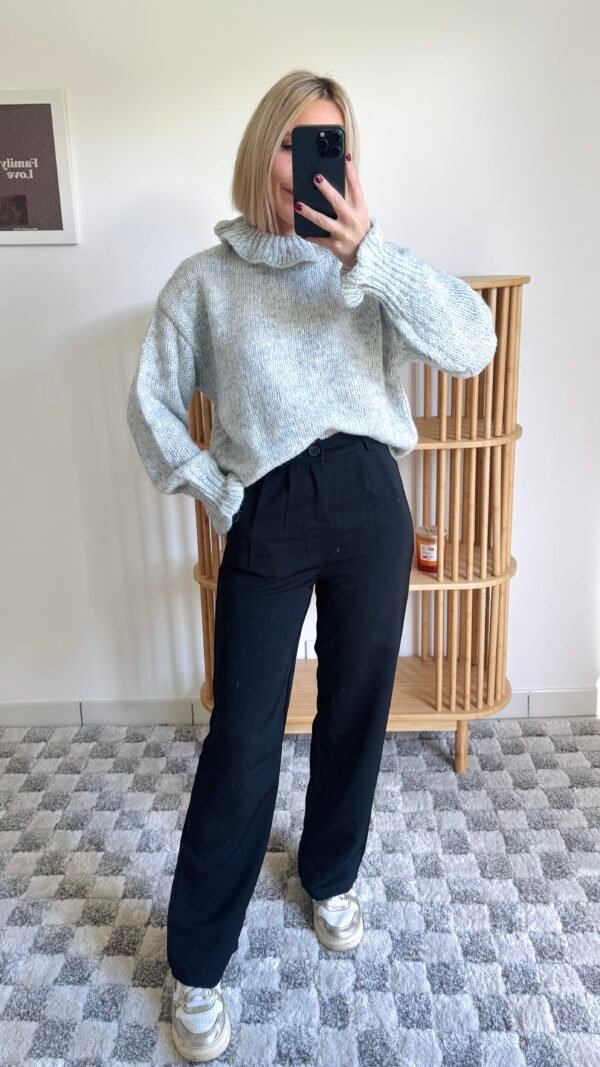 Pantalon noir fluide