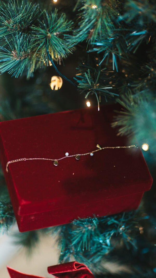 Bracelet goutte nacré