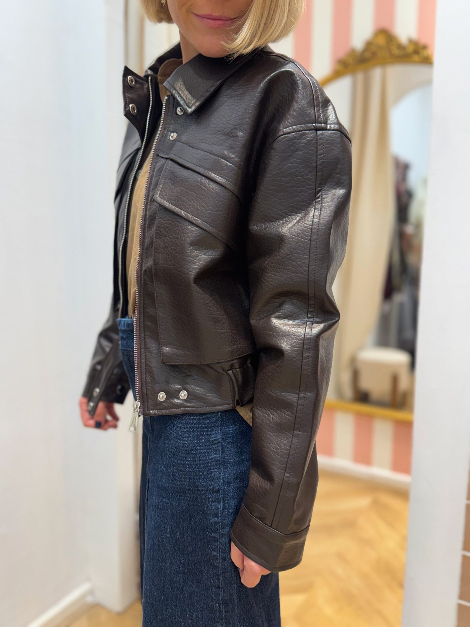 Veste chocolat – Image 2