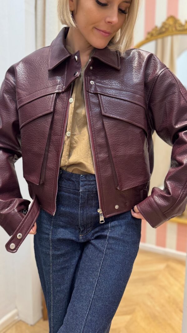 Veste bordeaux