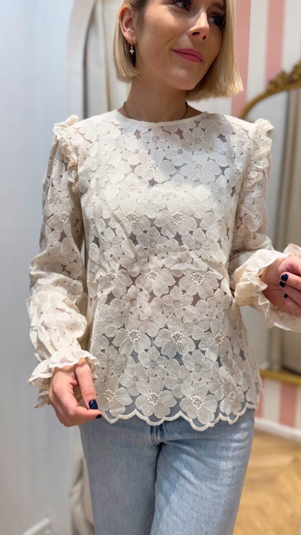 Blouse écru