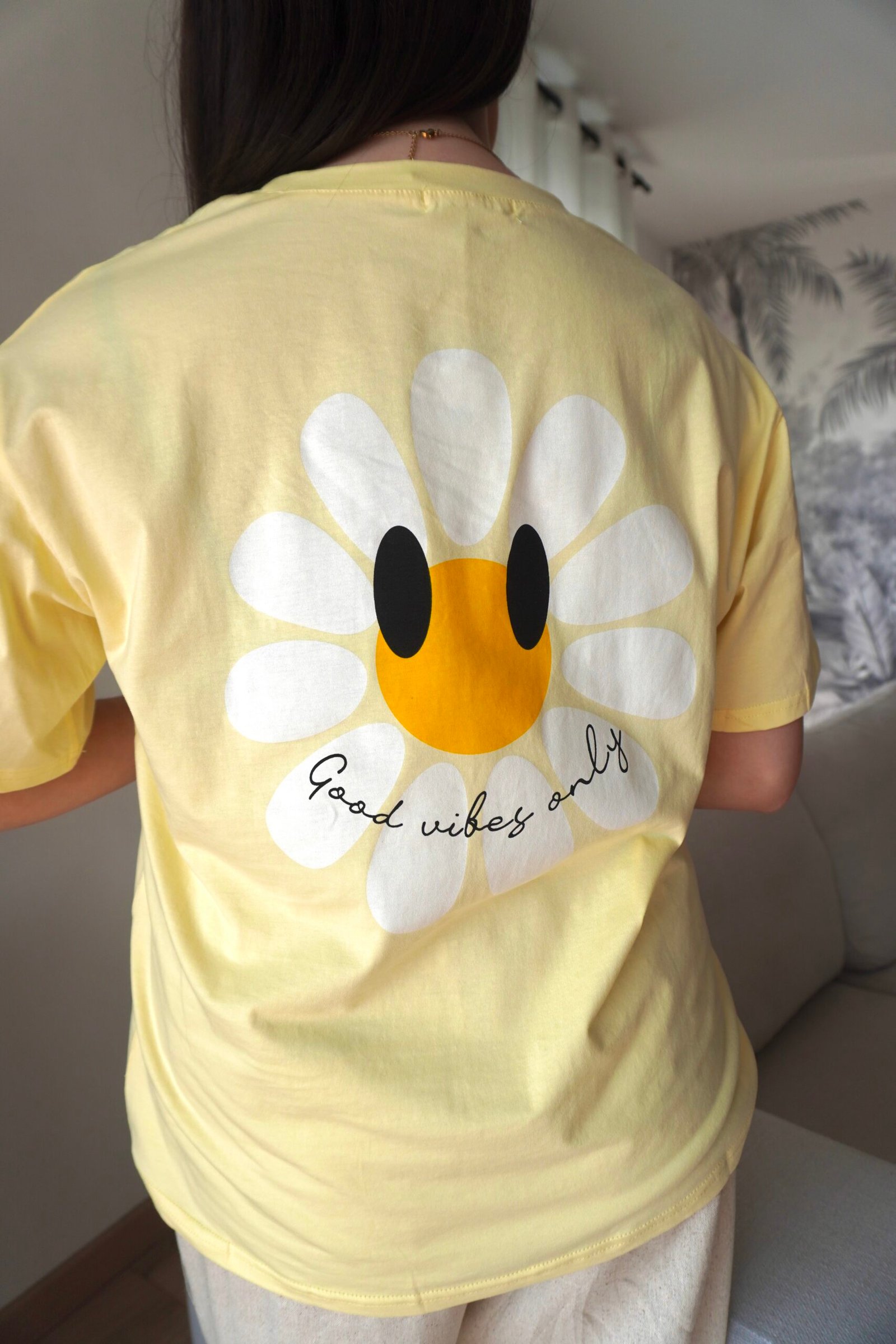 T-shirt jaune marguerite – Image 2