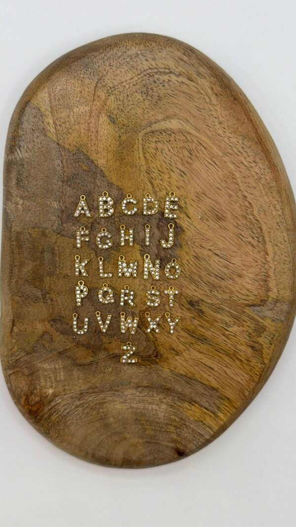 Charms Alphabet strass