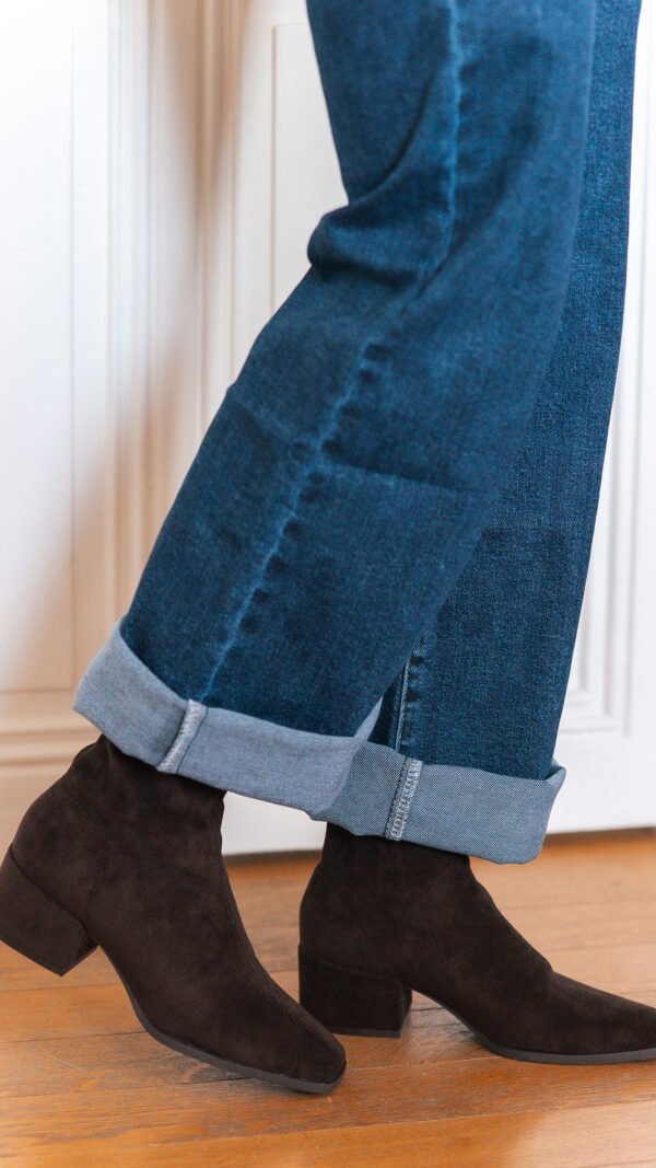 Bottines marron
